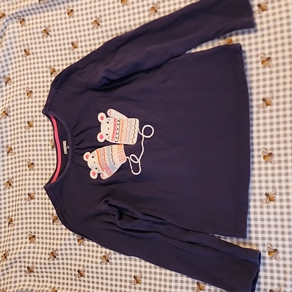 3/$12 Gymboree Mouse Mittens Top